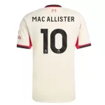 Liverpool Mac Allister 10 Shirt Heren Uit 2025/26