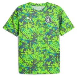 Manchester City Pre-Match Shirt Heren 2025/26 Groene Manchester City Pre-Match Shirt Heren 2025/26 Groene