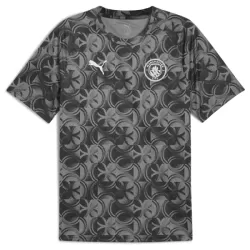 Manchester City Pre-Match Shirt Heren 2025/26 Zwarte Manchester City Pre-Match Shirt Heren 2025/26 Zwarte