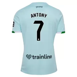 Real Betis Antony 7 Shirt Heren Uit 2025/26 Real Betis Antony 7 Shirt Heren Uit 2025/26