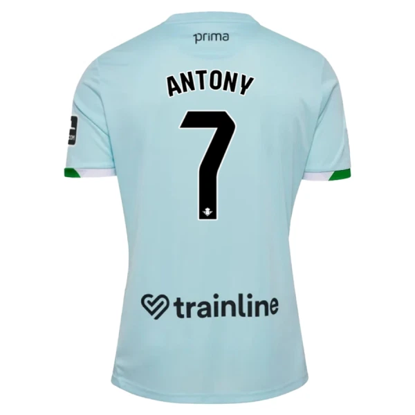 Real Betis Antony 7 Shirt Heren Uit 2025/26