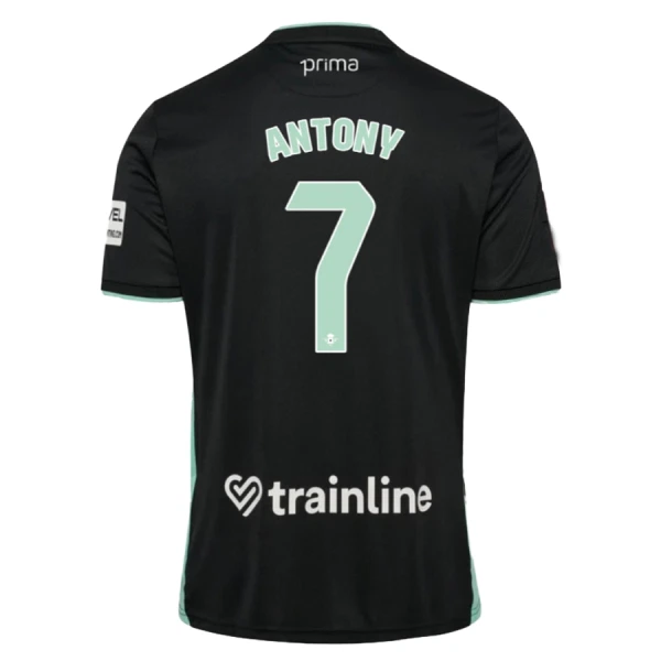 Real Betis Antony 7 Tenue Kind Derde 2025/26
