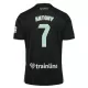 Real Betis Antony 7 Tenue Kind Derde 2025/26