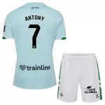 Real Betis Antony 7 Tenue Kind Uit 2025/26