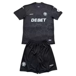 Wolverhampton Keeper Tenue Kind 2025/26 Zwarte Wolverhampton Keeper Tenue Kind 2025/26 Zwarte