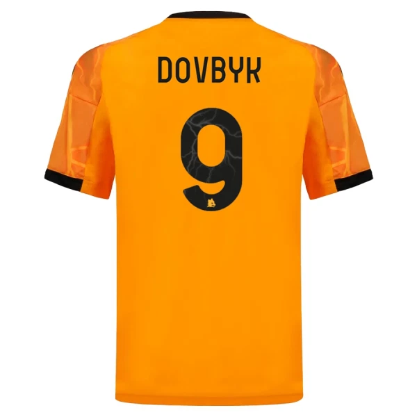 AS Roma Dovbyk 9 Tenue Kind Uit 2025/26