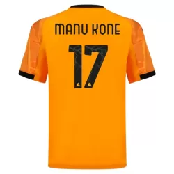 AS Roma Manu Kone 17 Shirt Heren Uit 2025/26 AS Roma Manu Kone 17 Shirt Heren Uit 2025/26