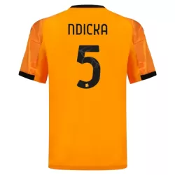 AS Roma Ndicka 5 Shirt Heren Uit 2025/26 AS Roma Ndicka 5 Shirt Heren Uit 2025/26