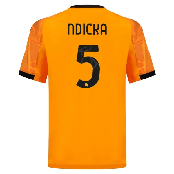 AS Roma Ndicka 5 Tenue Kind Uit 2025/26