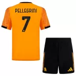 AS Roma Pellegrini 7 Tenue Kind Uit 2025/26