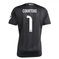 Real Madrid Courtois 1 Keeper Shirt Heren 2025/26 Zwarte Real Madrid Courtois 1 Keeper Shirt Heren 2025/26 Zwarte