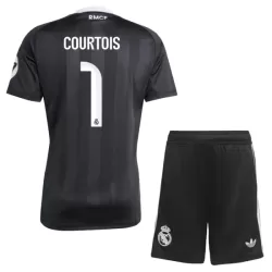 Real Madrid Courtois 1 Keeper Tenue Kind 2025/26 Zwarte Real Madrid Courtois 1 Keeper Tenue Kind 2025/26 Zwarte