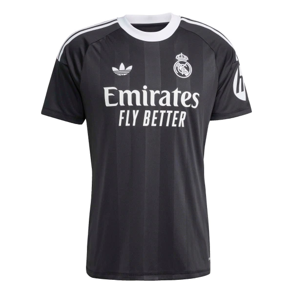 Real Madrid Courtois 1 Keeper Tenue Kind 2025/26 Zwarte