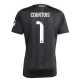 Real Madrid Courtois 1 Keeper Tenue Kind 2025/26 Zwarte