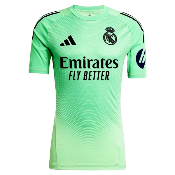Real Madrid Keeper Shirt Heren 2025/26 Groene Real Madrid Keeper Shirt Heren 2025/26 Groene