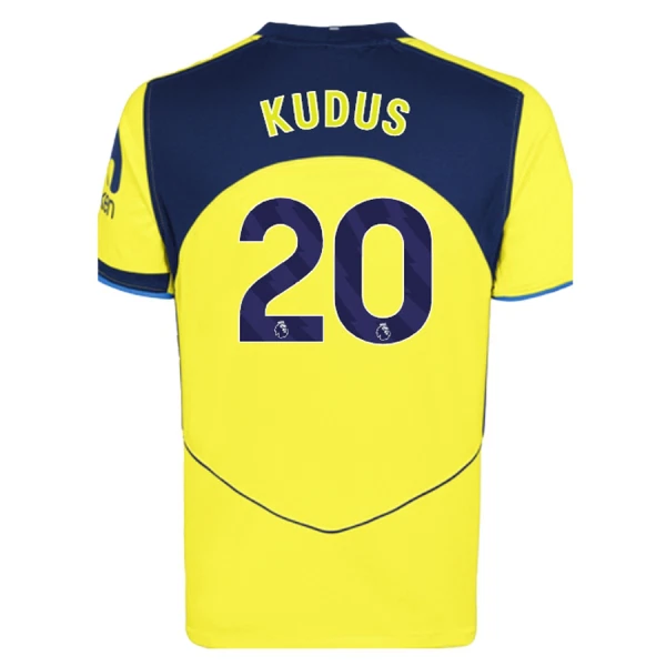 Tottenham Hotspur Kudus 20 Shirt Heren Derde 2025/26 Tottenham Hotspur Kudus 20 Shirt Heren Derde 2025/26