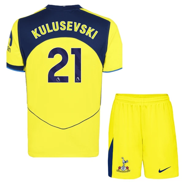 Tottenham Hotspur Kulusevski 21 Tenue Kind Derde 2025/26