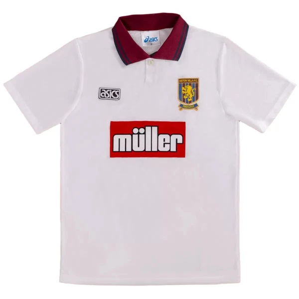 Aston Villa 1994-95 Shirt Heren Thuis Retro