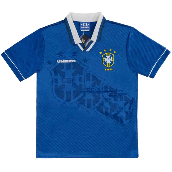 Brazilië Shirt Heren Uit Retro 1994