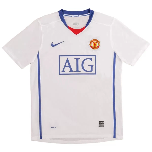Manchester United 2008-09 Shirt Heren Uit Retro Manchester United 2008-09 Shirt Heren Uit Retro
