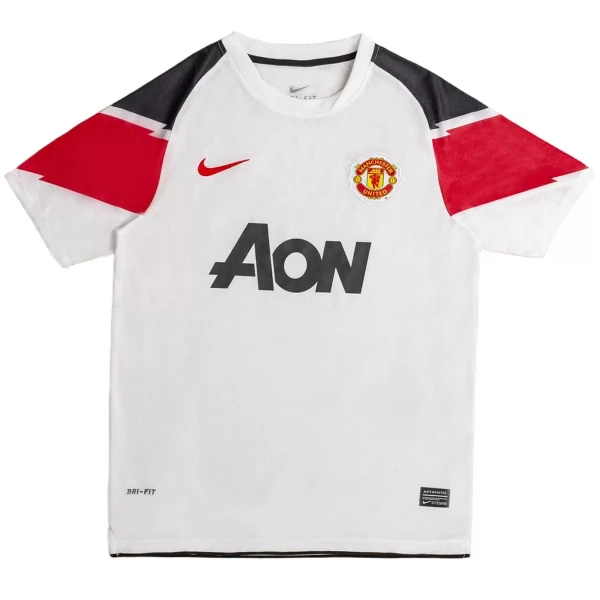 Manchester United 2010-11 Shirt Heren Uit Retro Manchester United 2010-11 Shirt Heren Uit Retro
