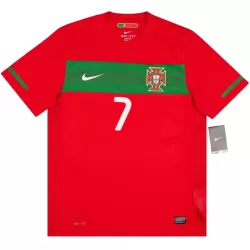 Portugal Ronaldo 7 2010 Shirt Heren Thuis Retro
