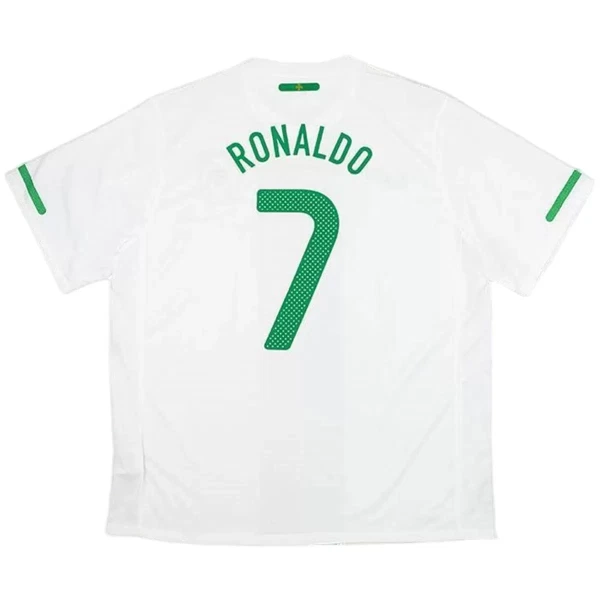 Portugal Ronaldo 7 2010 Shirt Heren Uit Retro Portugal Ronaldo 7 2010 Shirt Heren Uit Retro