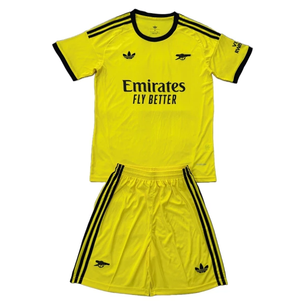Arsenal Keeper Tenue Kind 2025/26 Gele Arsenal Keeper Tenue Kind 2025/26 Gele