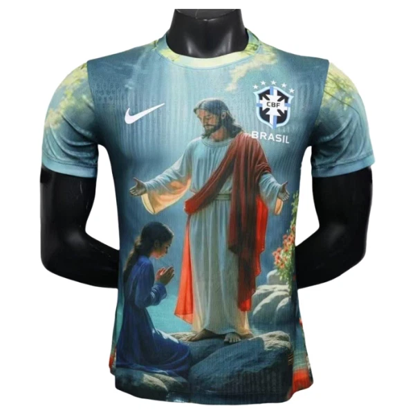 Brazilië x Christ Shirt Heren 2025 - Speciaal Brazilië x Christ Shirt Heren 2025 - Speciaal