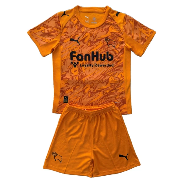 Derby County Keeper Tenue Kind 2025/26 Oranje Derby County Keeper Tenue Kind 2025/26 Oranje