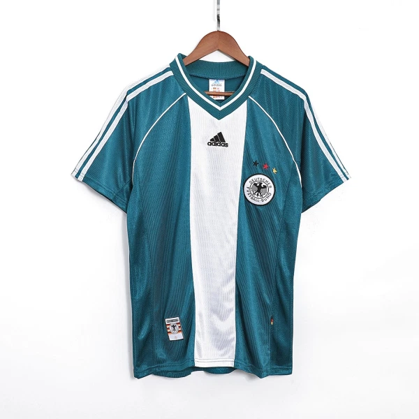 Duitsland Shirt Heren Uit Retro 1998 Duitsland Shirt Heren Uit Retro 1998