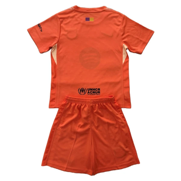 FC Barcelona Keeper Tenue Kind 2025/26 Oranje