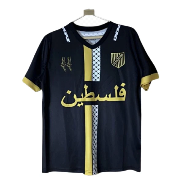 FC Palestina Shirt Heren 2025/26 Zwarte FC Palestina Shirt Heren 2025/26 Zwarte