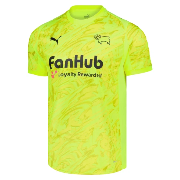 Derby County Keeper Shirt Heren 2025/26 Gele Derby County Keeper Shirt Heren 2025/26 Gele