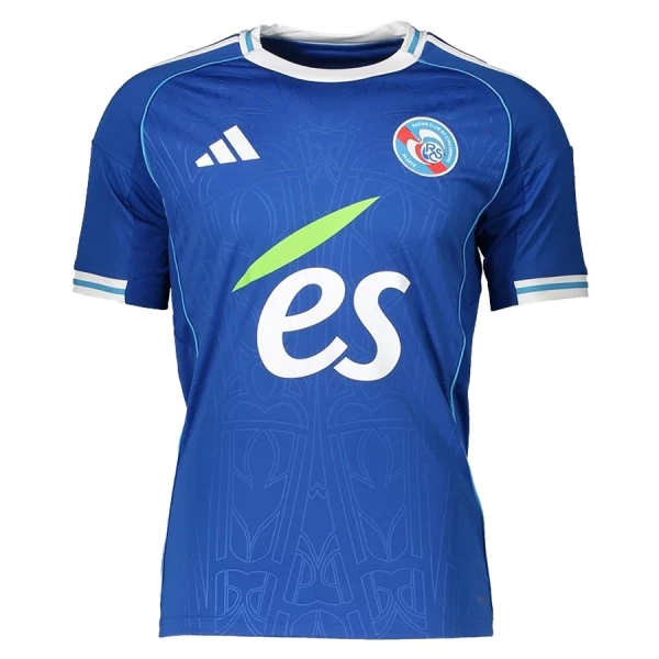 RC Strasbourg Shirt Heren Thuis 2025/26