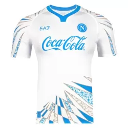 SSC Napoli Pre-Match Shirt Heren 2025/26 Witte SSC Napoli Pre-Match Shirt Heren 2025/26 Witte