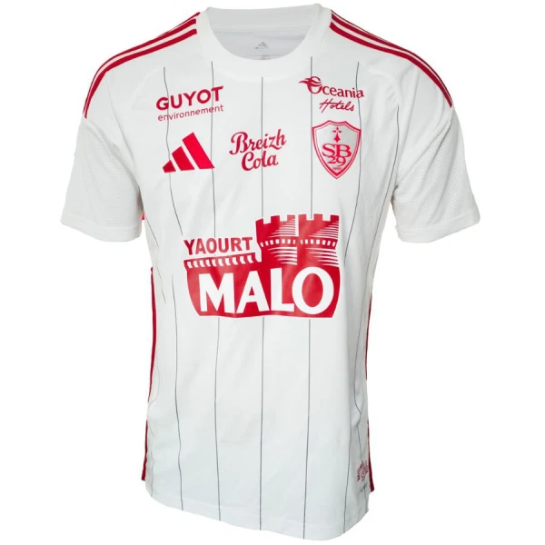 Stade Brestois Shirt Heren Uit 2025/26 Stade Brestois Shirt Heren Uit 2025/26