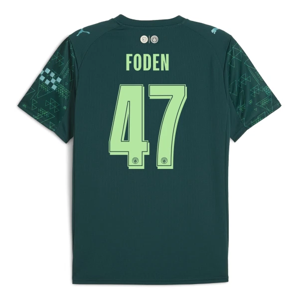 Manchester City Foden 47 Shirt Heren Vierde EA Sport 2025/26 Manchester City Foden 47 Shirt Heren Vierde EA Sport 2025/26