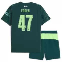 Manchester City Foden 47 Tenue Kind Vierde EA Sport 2025/26 Manchester City Foden 47 Tenue Kind Vierde EA Sport 2025/26