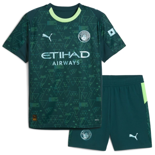 Manchester City Gvardiol 24 Tenue Kind Vierde EA Sport 2025/26