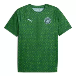 Manchester City Pre-Match Shirt Heren 2025/26 Groene Manchester City Pre-Match Shirt Heren 2025/26 Groene
