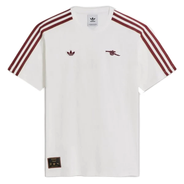 Arsenal Terrace Icons Shirt Heren 2025/26 Witte Arsenal Terrace Icons Shirt Heren 2025/26 Witte
