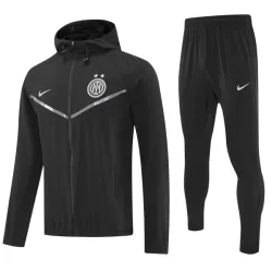Inter Milan Trainingsjacks met Capuchon Heren 2025/26 Zwarte Inter Milan Trainingsjacks met Capuchon Heren 2025/26 Zwarte