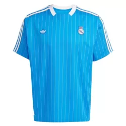 Real Madrid Terrace Icons Shirt Heren 2025/26 Blauwe Real Madrid Terrace Icons Shirt Heren 2025/26 Blauwe