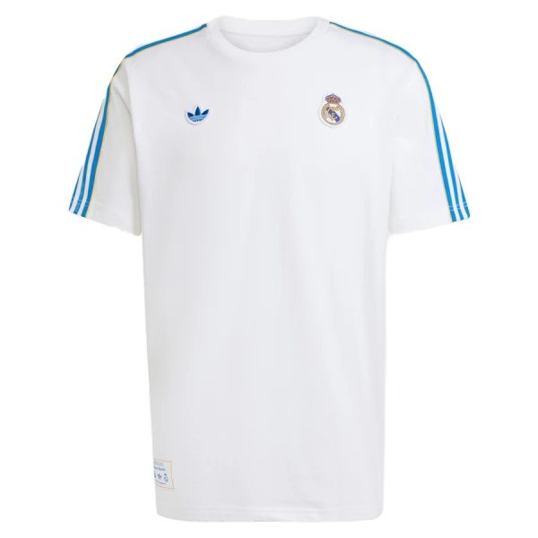 Real Madrid Terrace Icons Shirt Heren 2025/26 Witte Real Madrid Terrace Icons Shirt Heren 2025/26 Witte