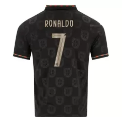 Portugal Black Panther Ronaldo 7 Shirt Heren 2025/26 - Speciaal Portugal Black Panther Ronaldo 7 Shirt Heren 2025/26 - Speciaal