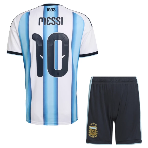 Argentinië Messi 10 Tenue Kind Thuis WK 2026