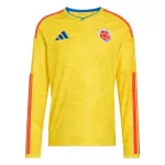 Colombia Shirt Heren Thuis WK 2026 Lange Mouw