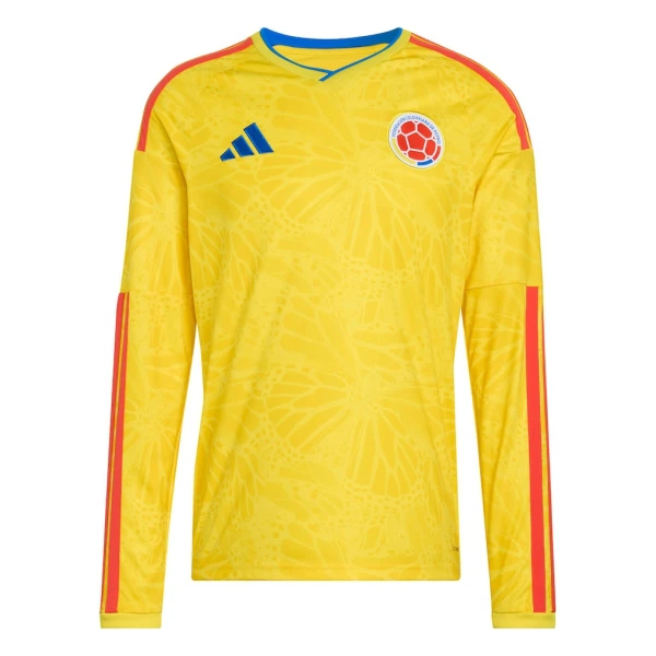 Colombia Shirt Heren Thuis WK 2026 Lange Mouw
