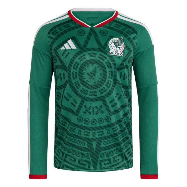 Mexico Shirt Heren Thuis WK 2026 Lange Mouw
